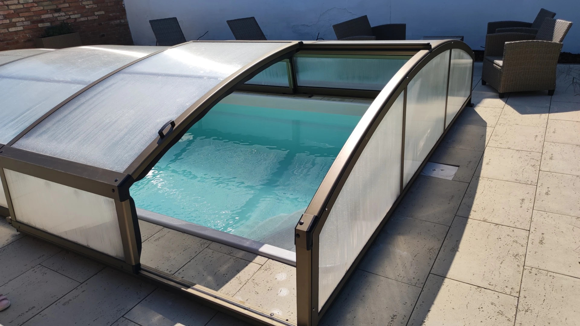 Premium LUX-jednokolajnicový - otvorené bočné dvere