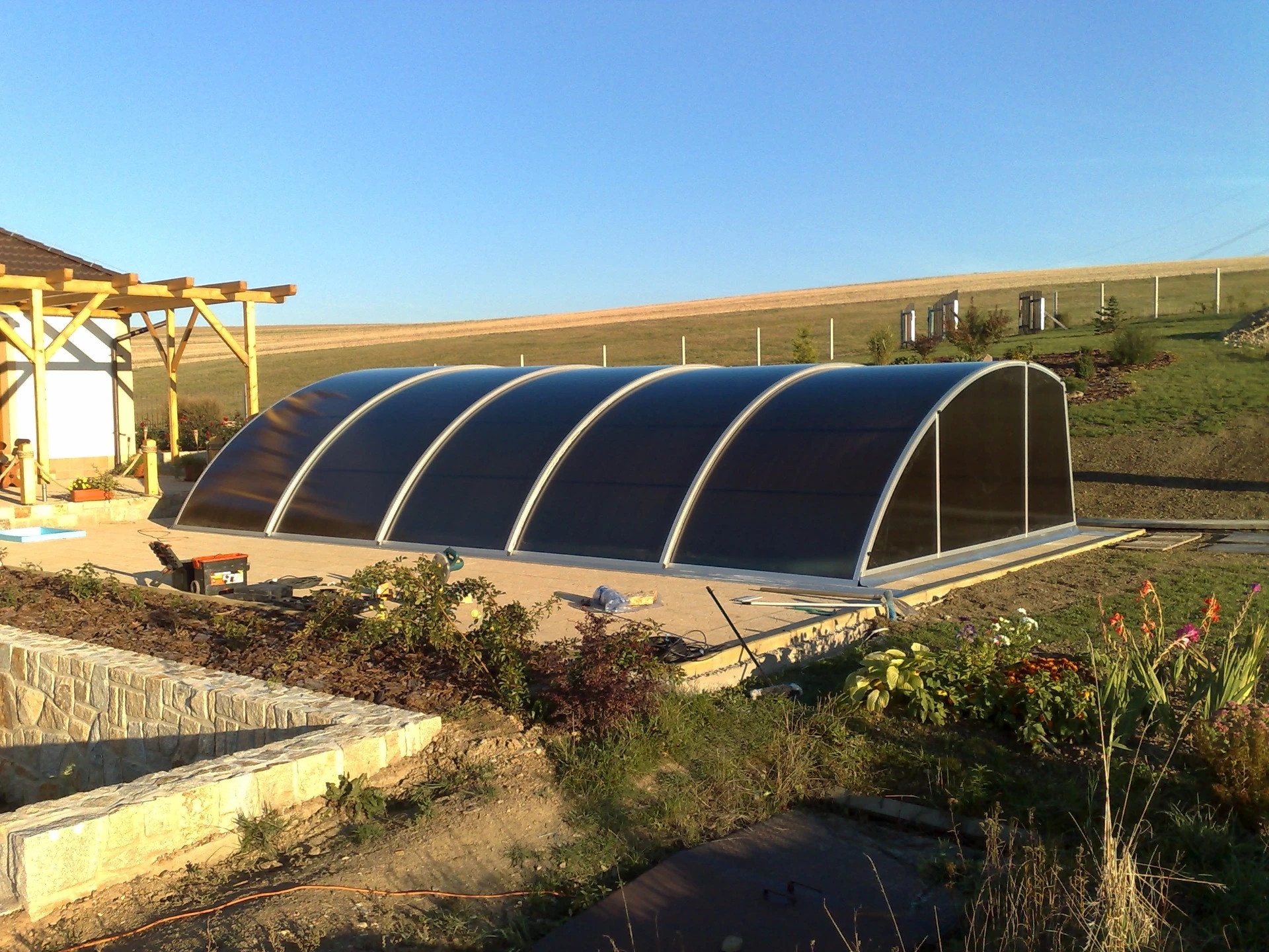 TOP HALL - Strieborný Elox s dutinkovým dymovým ( hnedým ) PKB